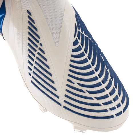Adidas Predator Edge + FG Diamond Edge - Footwear White/Hi-Res Blue